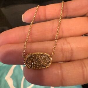 Kendra Scott rose gold necklace